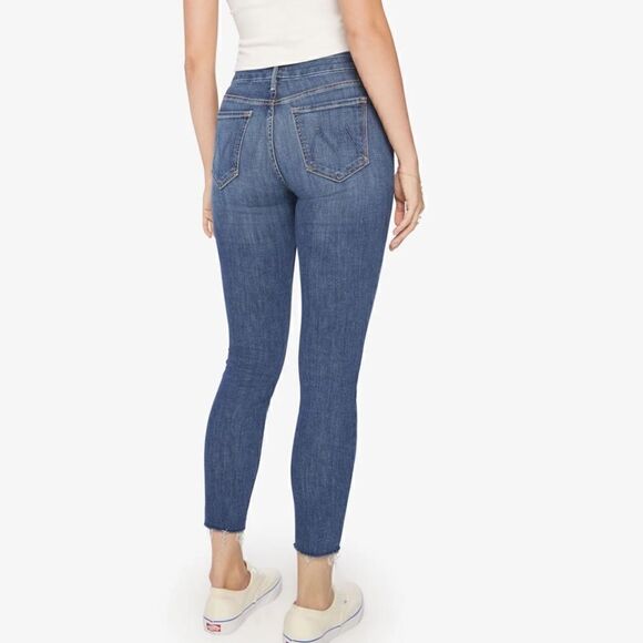 ‎Mother The Looker Ankle Fray Jeans - Picture 2 of 10